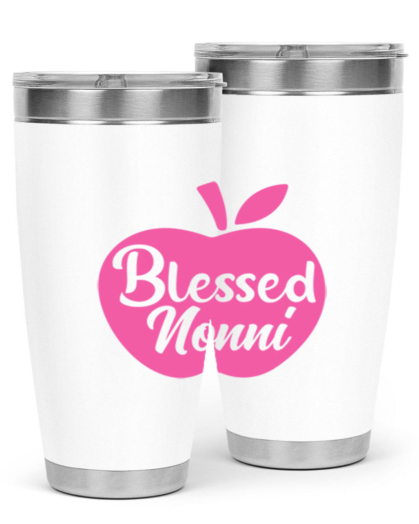 blessed nonni 58#- grandma - nana- Tumbler