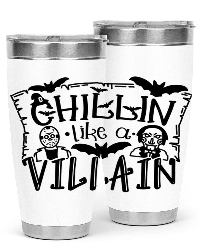 chillin like a villain 82#- halloween- Tumbler
