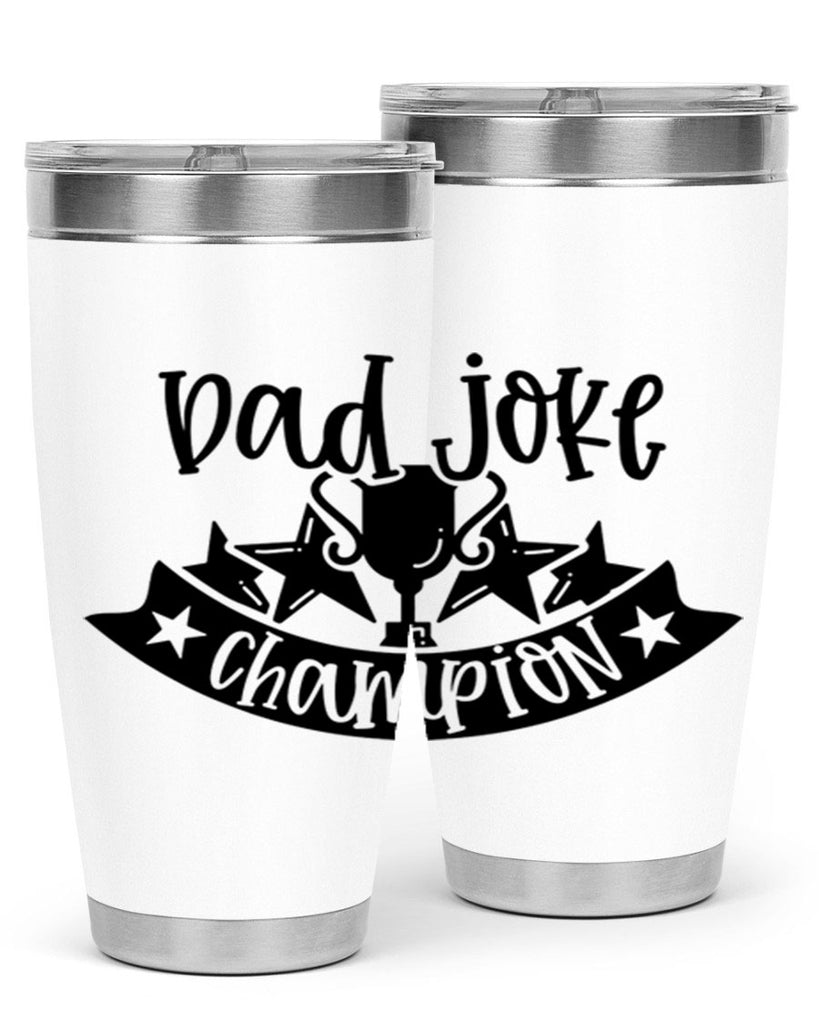 dad joke champion 66#- fathers day- Tumbler