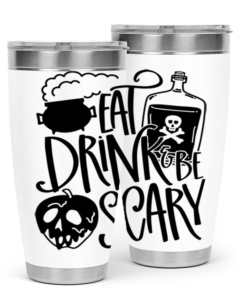 eat drink be scary 78#- halloween- Tumbler