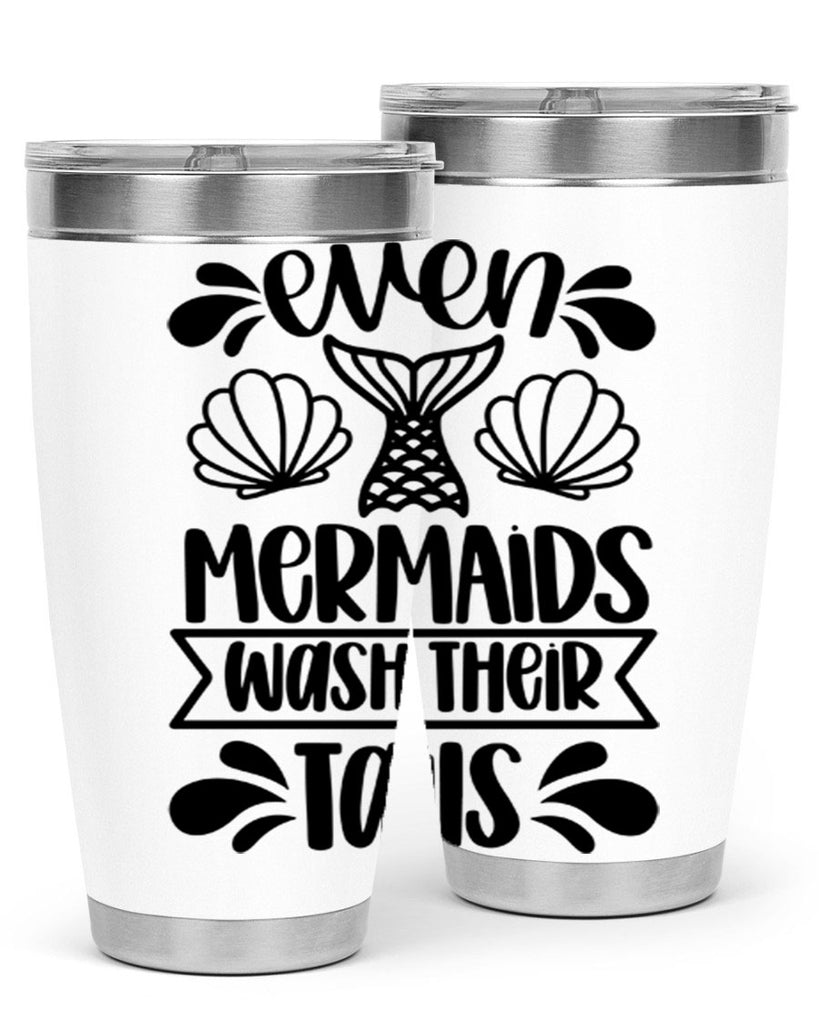 even mermaids wash their tails 42#- bathroom- Tumbler