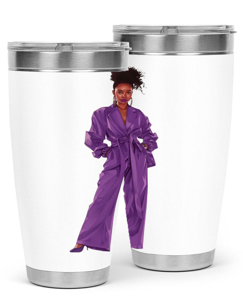 fashion girl in lavender 62#- fashion- Cotton Tank