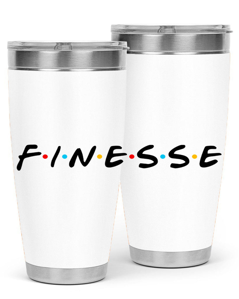 finesse 156#- black words phrases- Cotton Tank