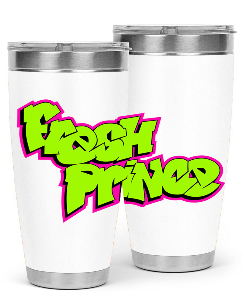 fresh prince 146#- black words phrases- Cotton Tank