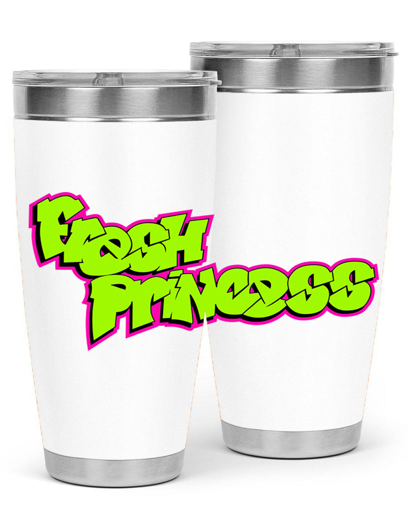 fresh princess 145#- black words phrases- Cotton Tank