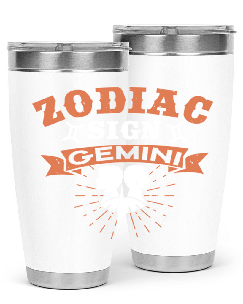 gemini 246#- zodiac- Tumbler