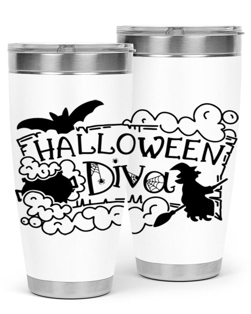 halloween diva 74#- halloween- Tumbler
