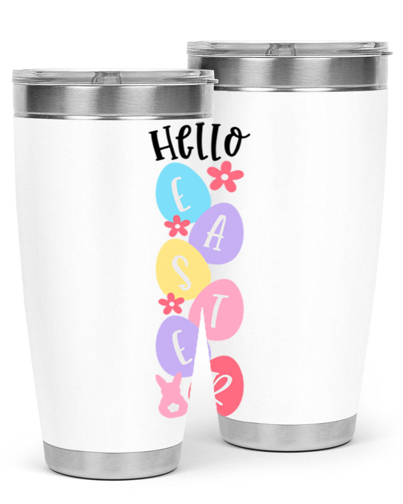 hello easter 32#- easter- Tumbler