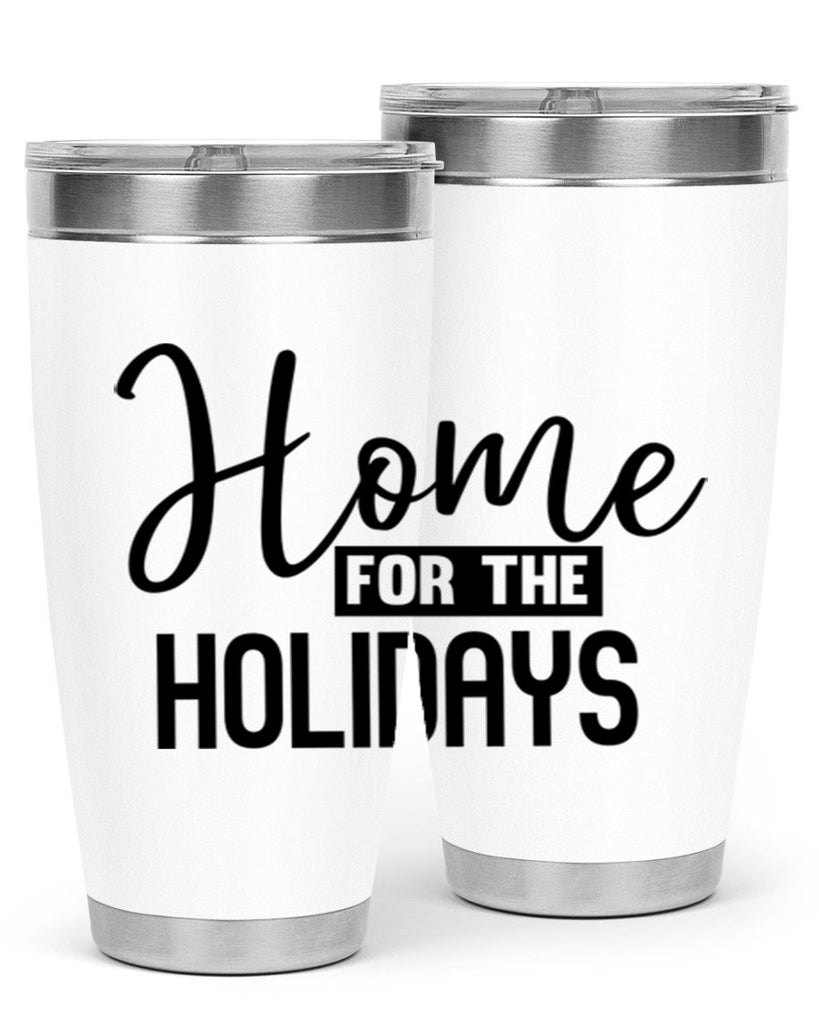 home for the holidays 194#- winter- Tumbler