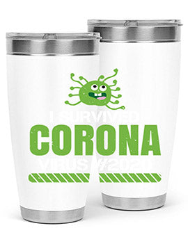 i survived coronavirus Style 33#- corona virus- Tumbler