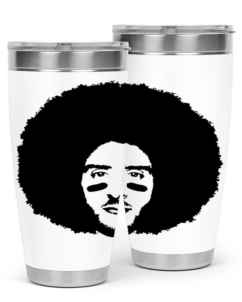 kaepernick 23#- black men - boys- tumbler