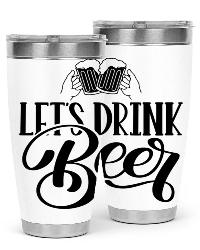 lets drink beer 29#- beer- Tumbler