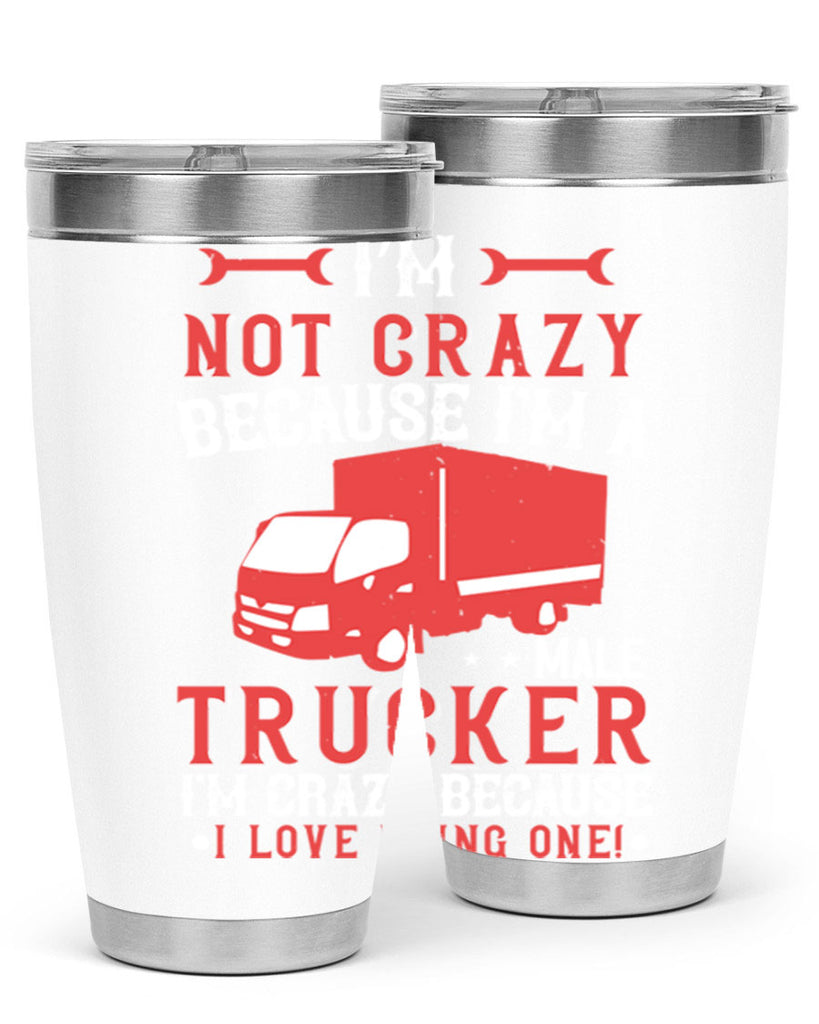 life is full of risks telling me Style 34#- truck driver- tumbler
