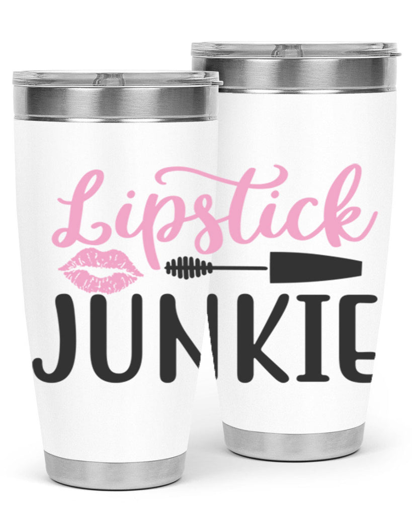lipstick junkie Style 154#- make up- Tumbler