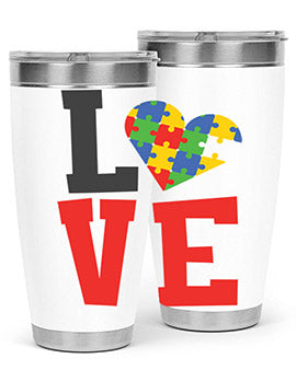 love Style 29#- autism- Tumbler