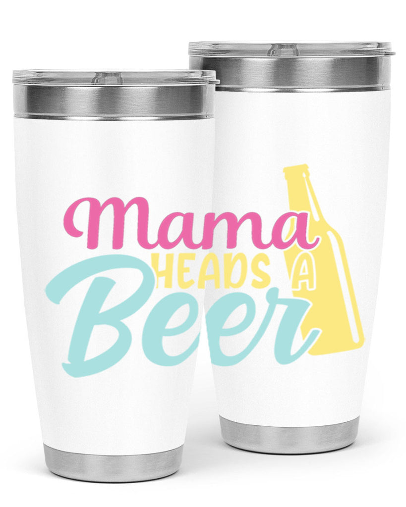mama heads a beer 124#- beer- Tumbler