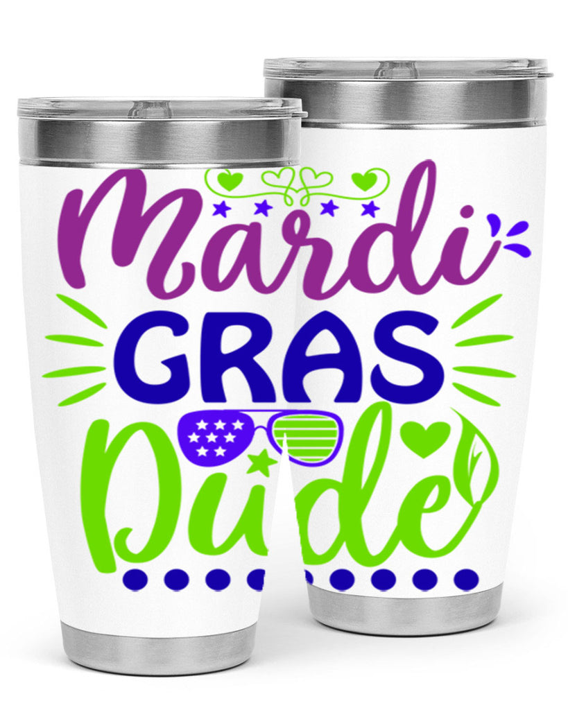 mardi gras dude 9#- mardi gras- Tumbler