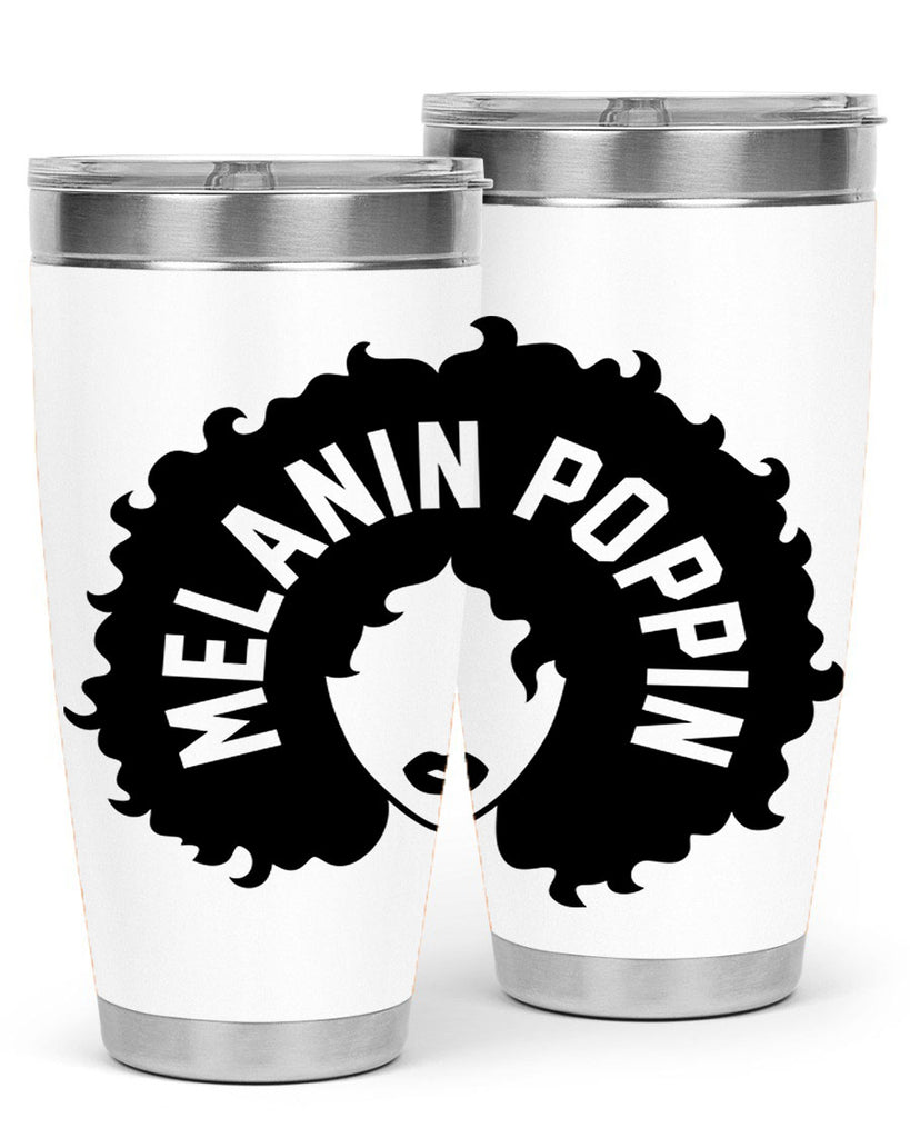 melanin poppin 85#- black words phrases- Cotton Tank