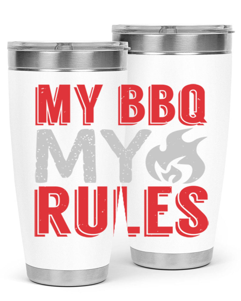my bbq my rule 22#- bbq- Tumbler