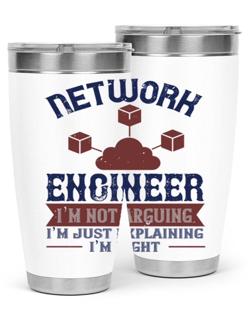 network engineer I am not arguing Im just explaining im right Style 42#- engineer- tumbler