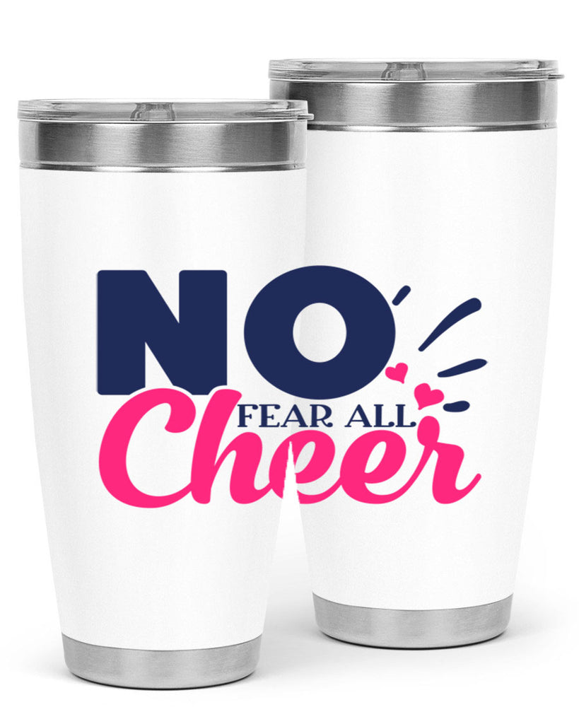 no fear all cheer 1728#- cheer- Tumbler