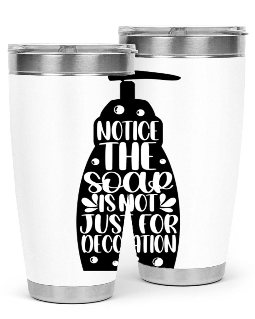 notice the soap is not just for decoration 25#- bathroom- Tumbler