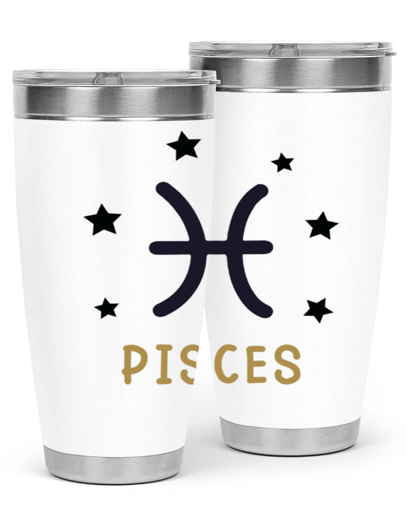 pisces 355#- zodiac- Tumbler