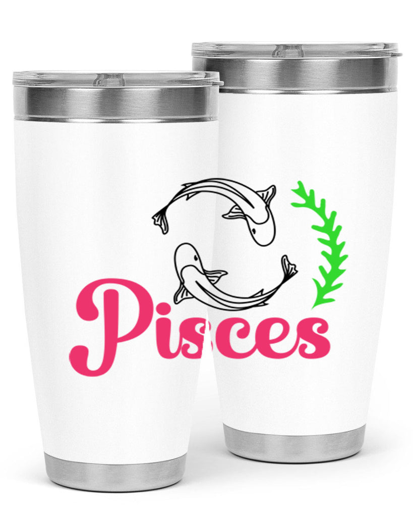 pisces 372#- zodiac- Tumbler