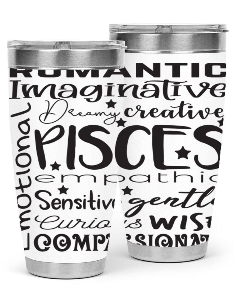 pisces 570#- zodiac- Tumbler