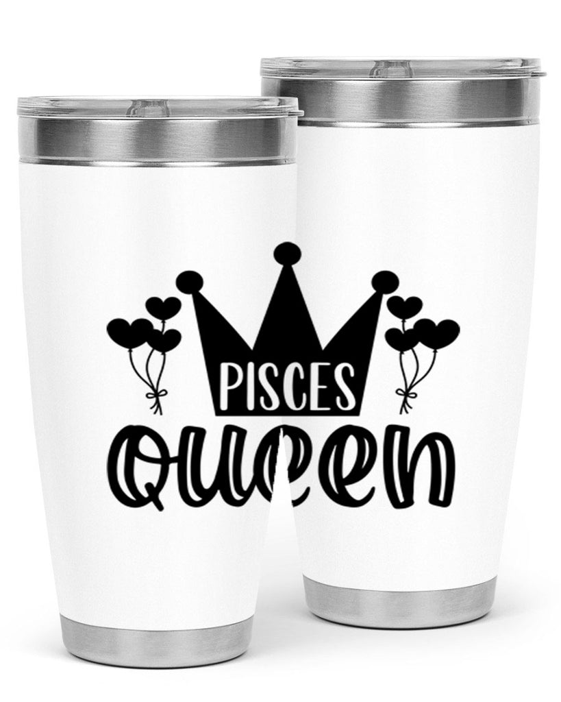 pisces queen 377#- zodiac- Tumbler