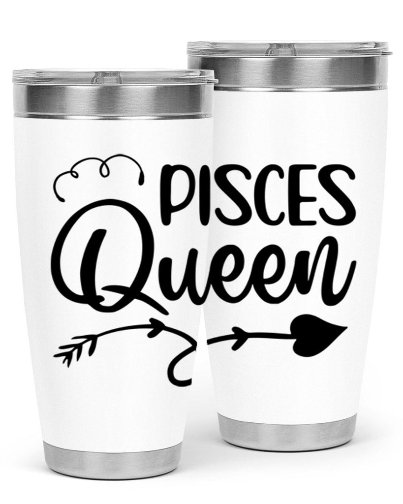 pisces queen 379#- zodiac- Tumbler