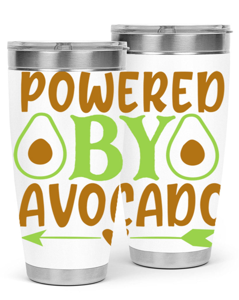 powered by avocado 3#- avocado- Tumbler