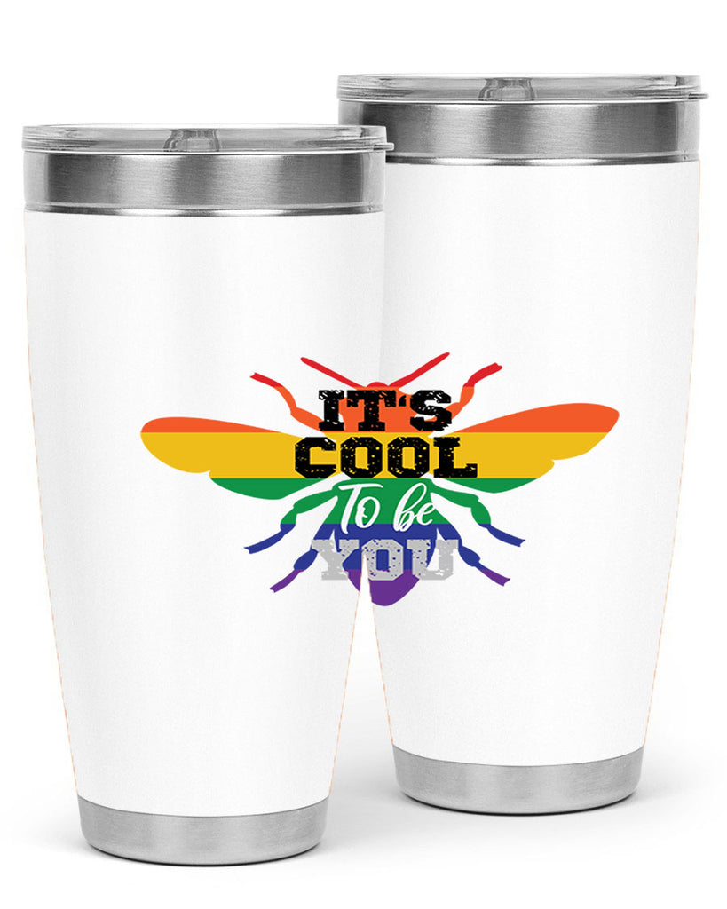 pride bee cool 70#- lgbt- Tumbler