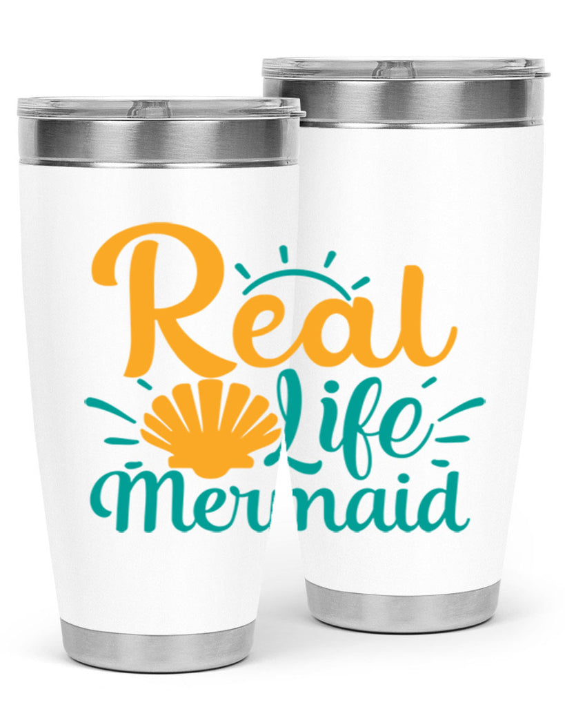 real life mermaid Style 79#- summer- Tumbler