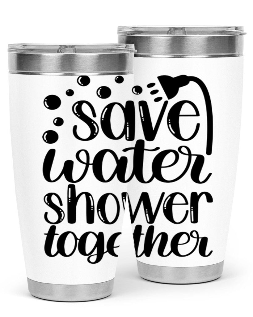 save water shower together 18#- bathroom- Tumbler