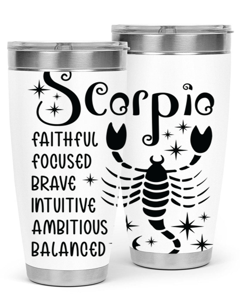 scorpio 431#- zodiac- Tumbler