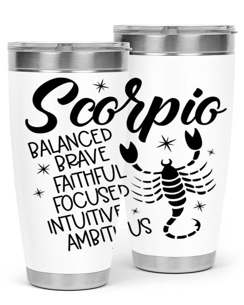 scorpio 436#- zodiac- Tumbler