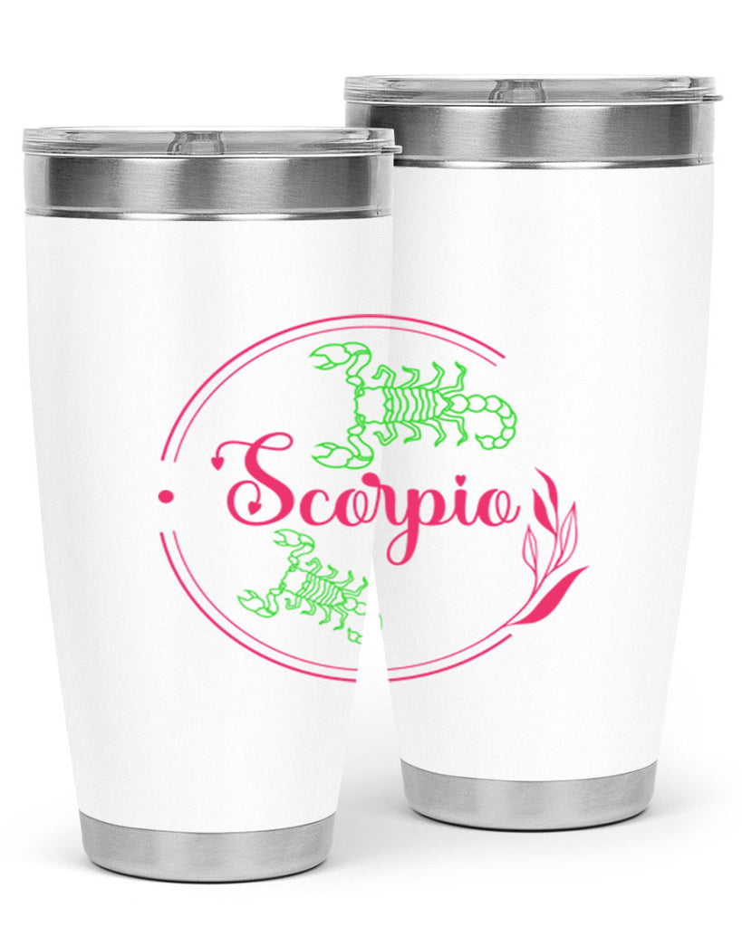 scorpio 437#- zodiac- Tumbler