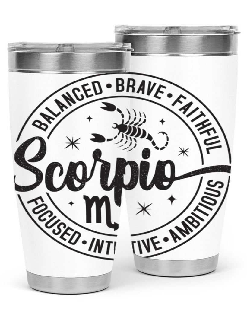 scorpio 438#- zodiac- Tumbler