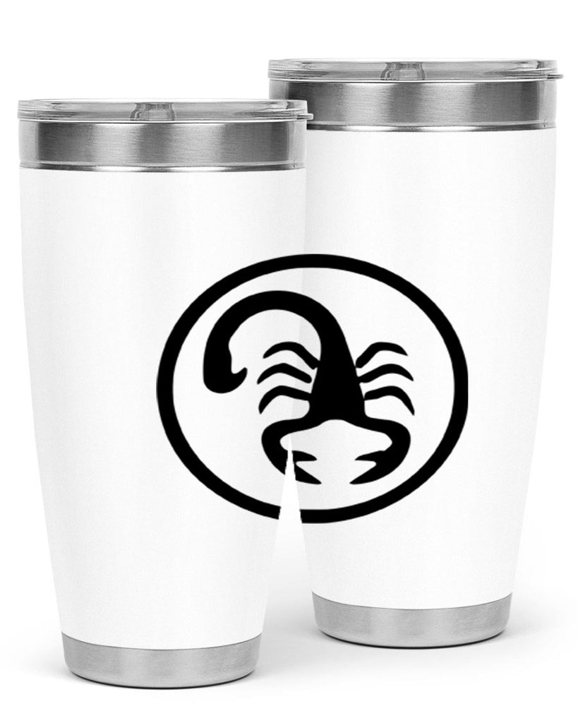 scorpio 452#- zodiac- Tumbler