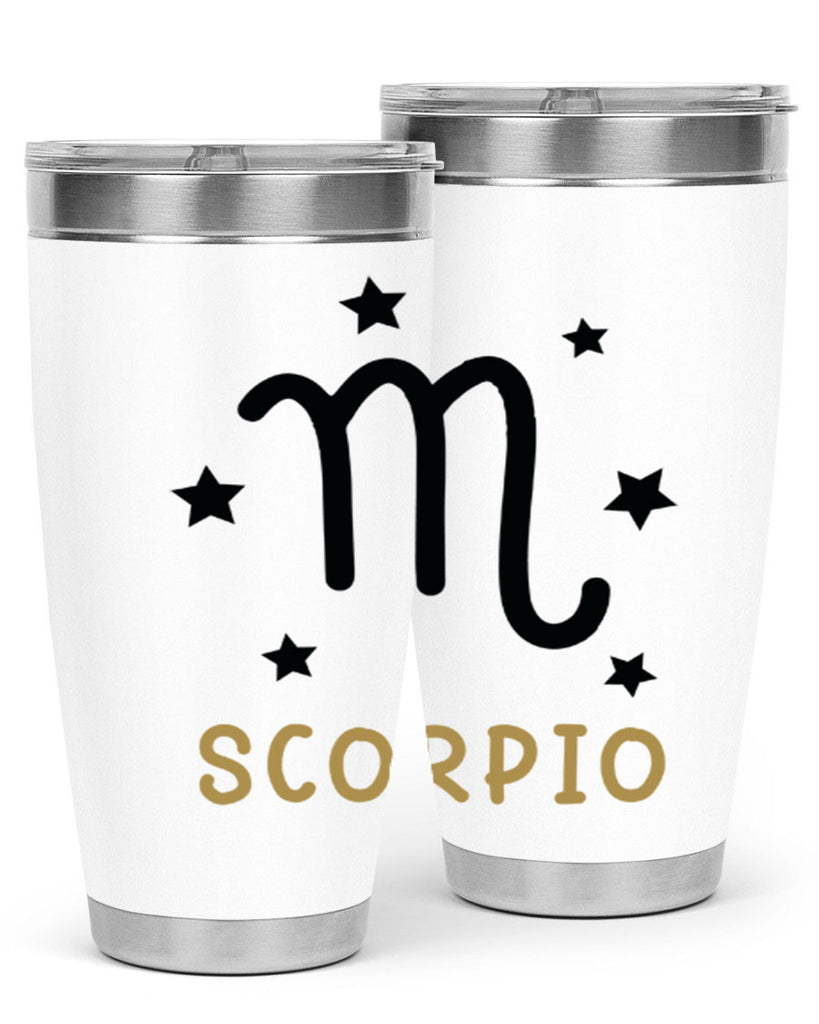 scorpio 455#- zodiac- Tumbler