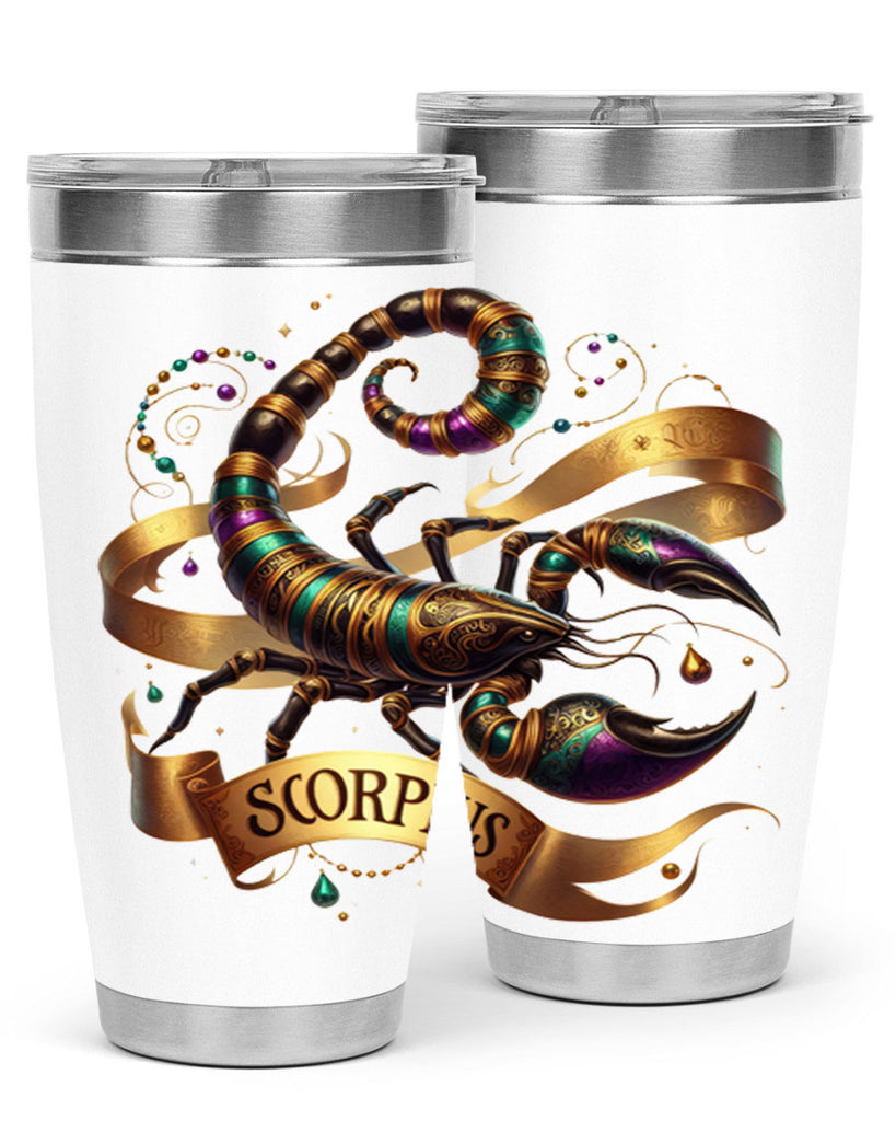 scorpio 459#- zodiac- Tumbler