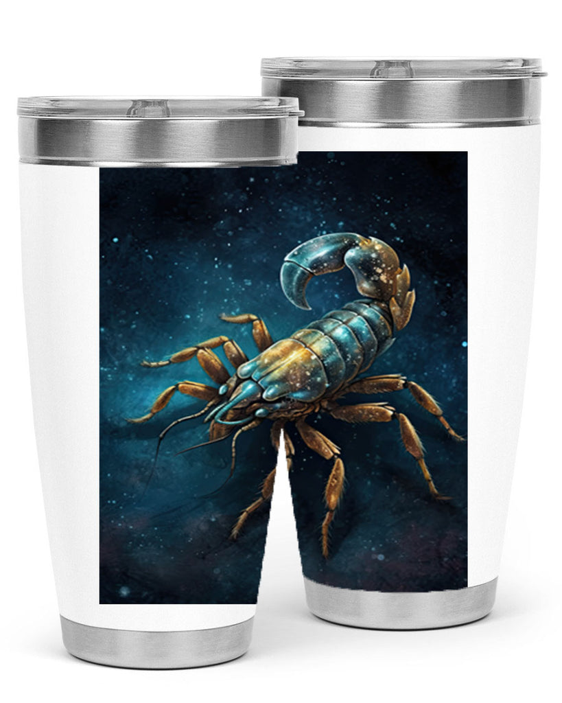 scorpio 46#- zodiac- Tumbler