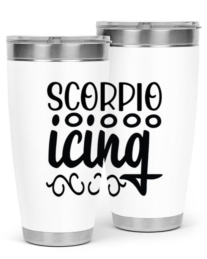 scorpio icing 441#- zodiac- Tumbler