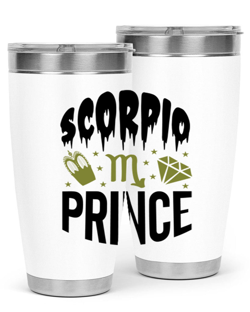 scorpio prince 445#- zodiac- Tumbler