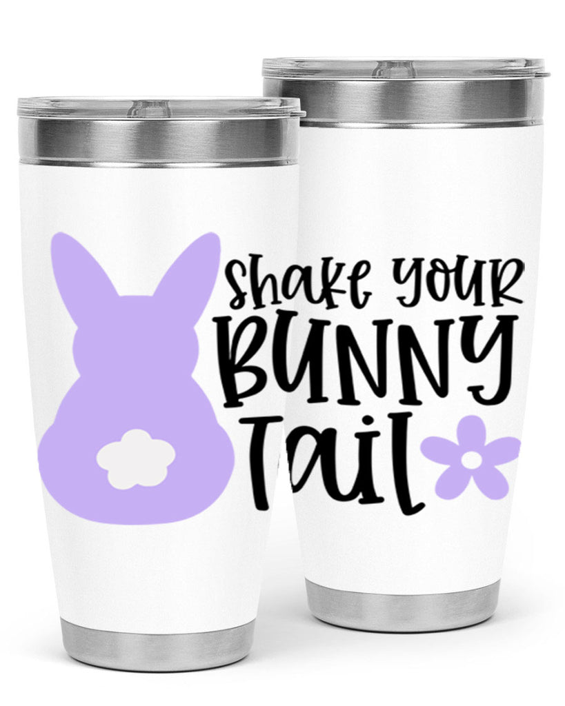 shake your bunny tail 12#- easter- Tumbler