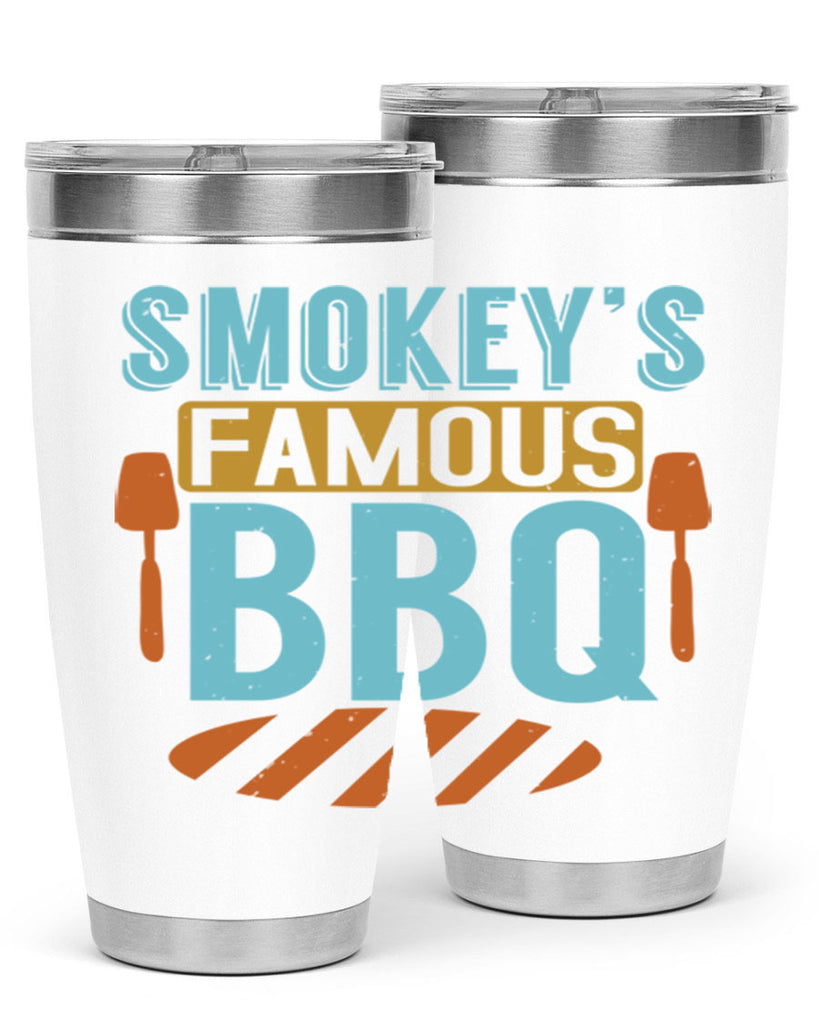 smokeys famous bbq 11#- bbq- Tumbler