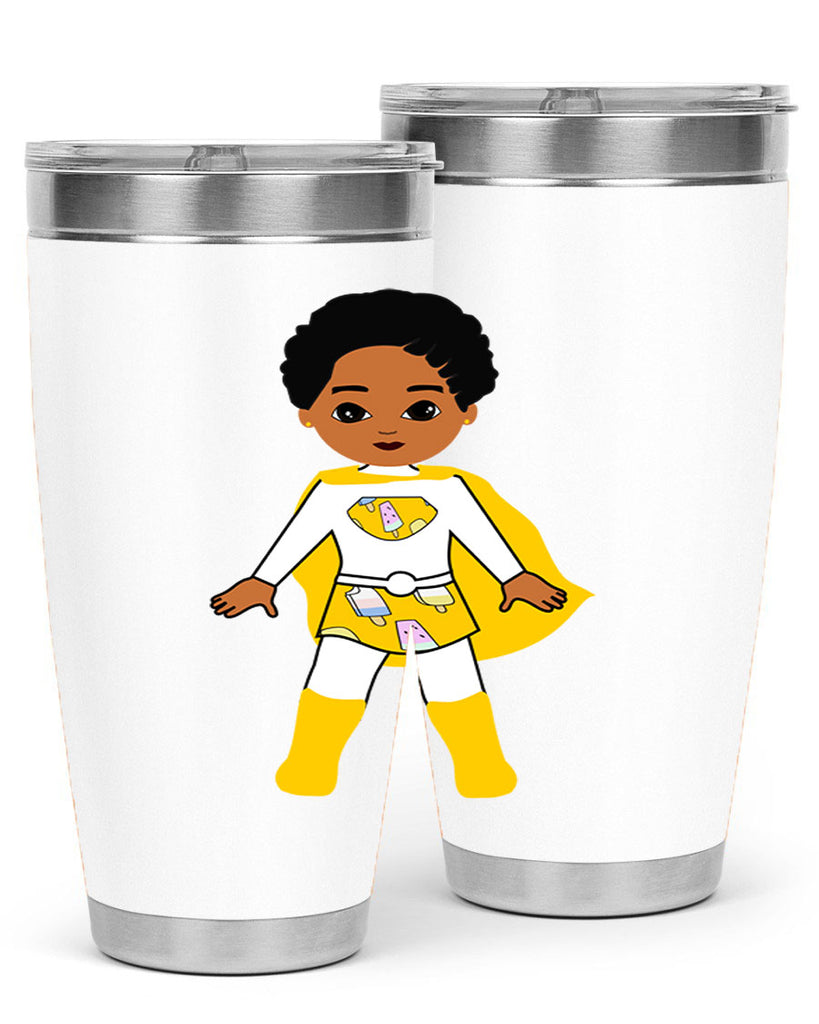 super kid 10#- black men - boys- tumbler