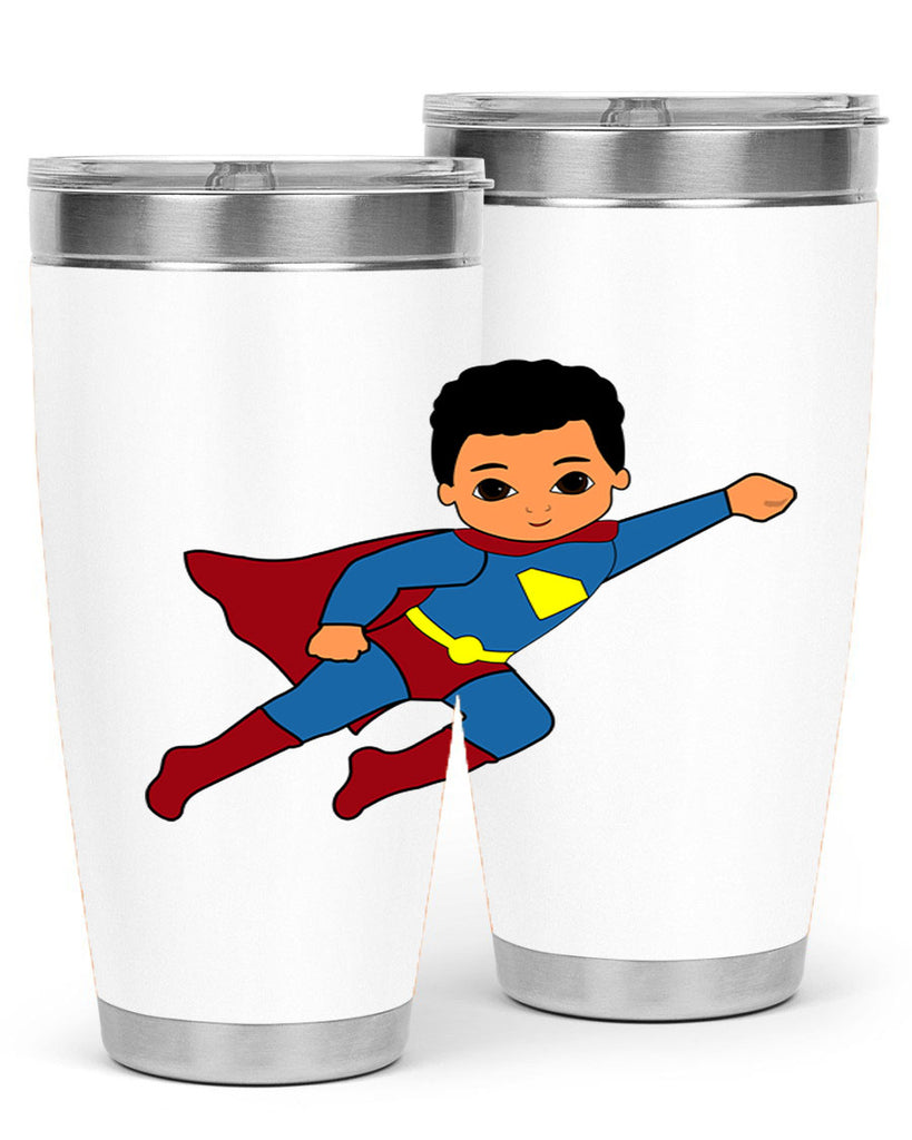super kid 15#- black men - boys- tumbler