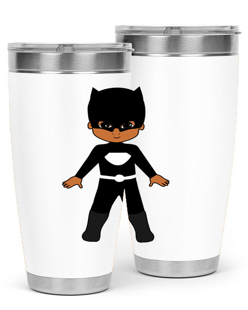 super kid 8#- black men - boys- tumbler